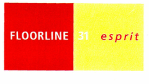 FLOORLINE 31 esprit Logo (EUIPO, 03/24/2000)