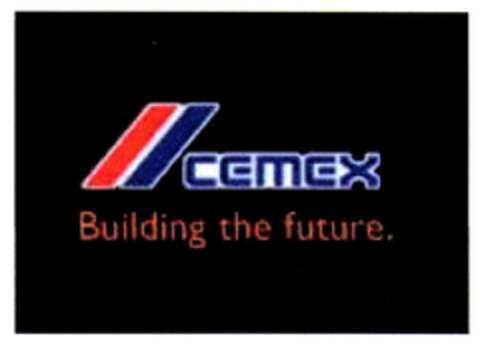 CEMEX Building the future. Logo (EUIPO, 13.11.2001)