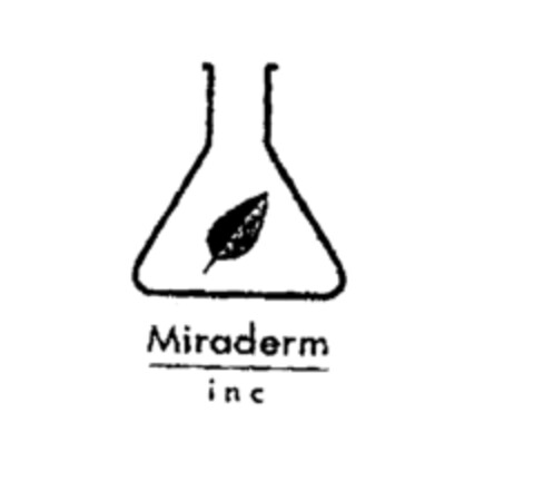 Miraderm inc Logo (EUIPO, 03/08/2002)