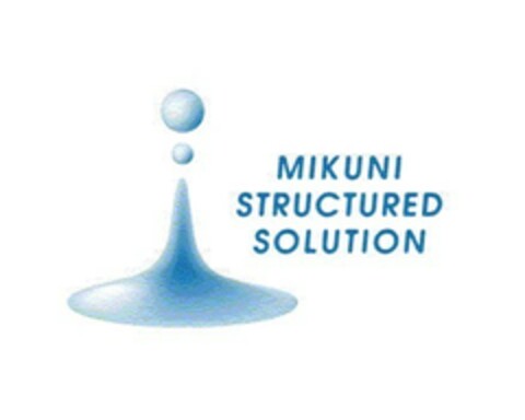 MIKUNI STRUCTURED SOLUTION Logo (EUIPO, 01/16/2004)