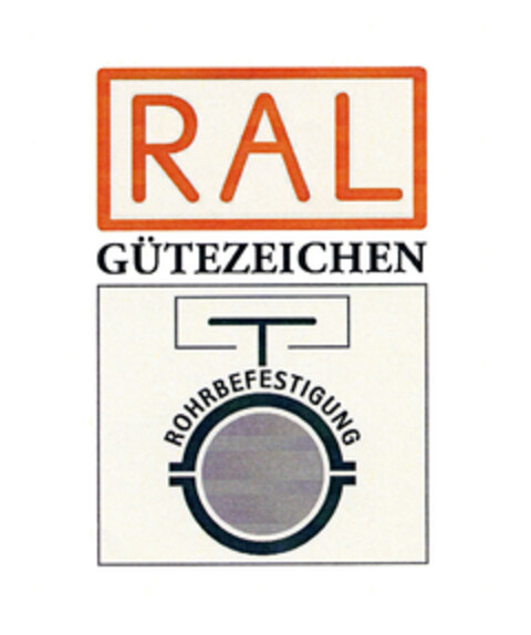 RAL GÜTEZEICHEN ROHRBEFESTIGUNG Logo (EUIPO, 01.09.2004)