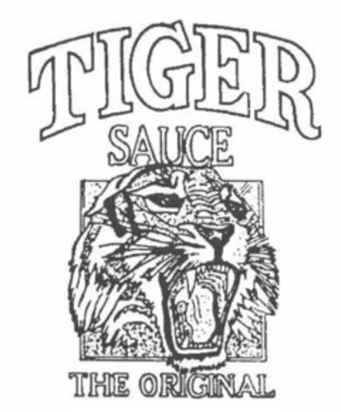 TIGER SAUCE THE ORIGINAL Logo (EUIPO, 01.11.2004)