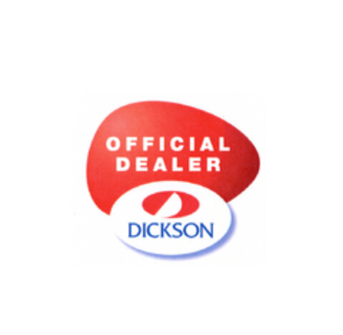 OFFICIAL DEALER DICKSON Logo (EUIPO, 06.03.2006)