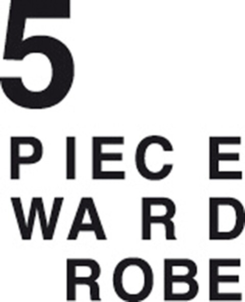 5 PIEC E WA R D ROBE Logo (EUIPO, 03.02.2010)