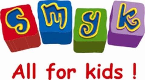 smyk All for kids! Logo (EUIPO, 12.12.2012)