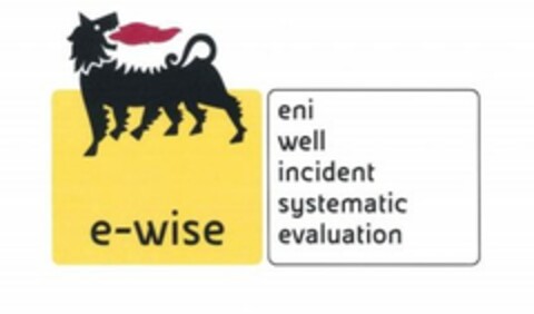 E-WISE eni well incident systematic evaluation Logo (EUIPO, 03/18/2014)