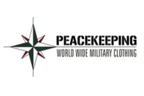 PEACEKEEPING WORLD WIDE MILITARY CLOTHING Logo (EUIPO, 02.09.2014)