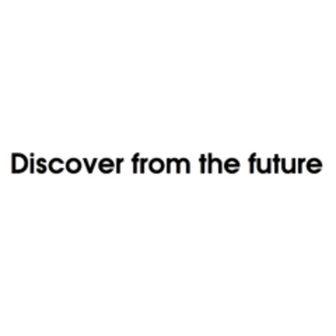 Discover from the future Logo (EUIPO, 10/14/2014)