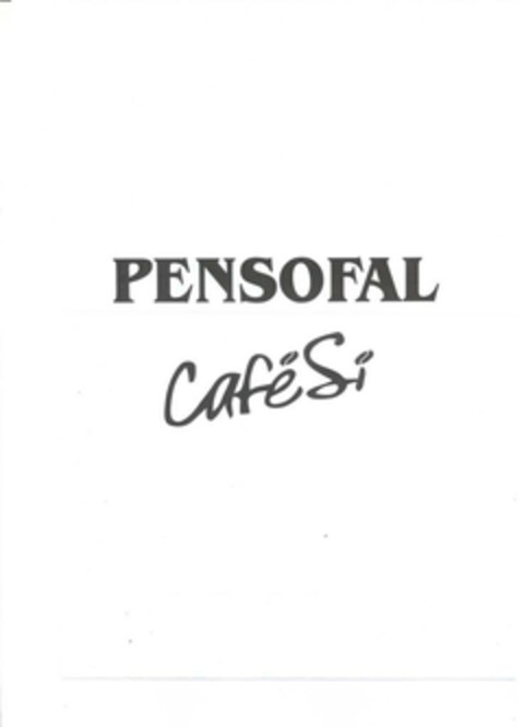 PENSOFAL CafeSi Logo (EUIPO, 26.03.2015)