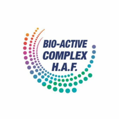 BIO-ACTIVE COMPLEX H.A.F. Logo (EUIPO, 07.09.2016)