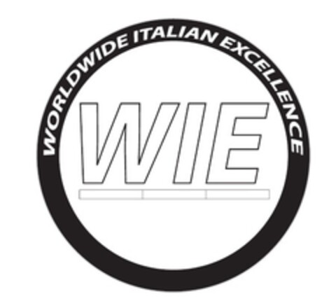 WIE WORLDWIDE ITALIAN EXCELLENCE Logo (EUIPO, 17.01.2017)