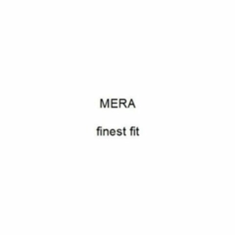 MERA finest fit Logo (EUIPO, 20.09.2017)