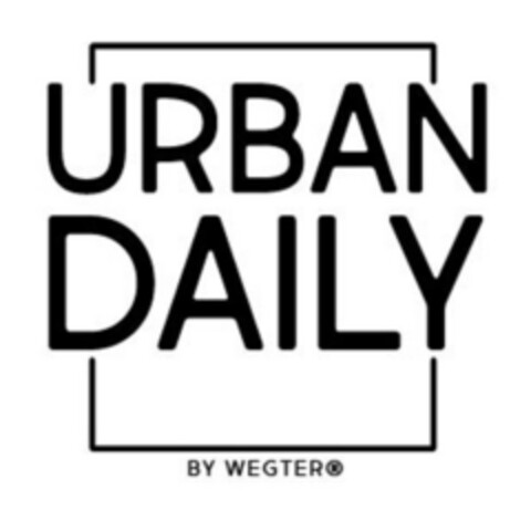 URBAN DAILY by Wegter Logo (EUIPO, 03.11.2017)