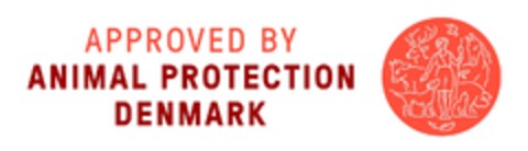 APPROVED BY ANIMAL PROTECTION DENMARK Logo (EUIPO, 15.12.2017)