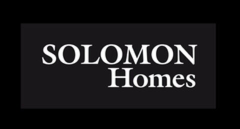 SOLOMON HOMES Logo (EUIPO, 28.02.2019)