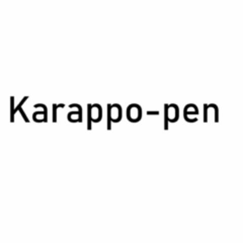 Karappo-pen Logo (EUIPO, 02.11.2020)