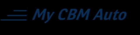 My CBM Auto Logo (EUIPO, 31.12.2020)