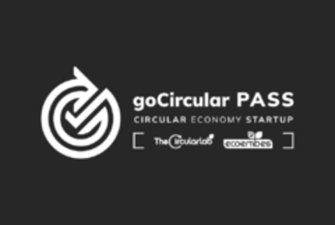 goCircular PASS CIRCULAR ECONOMY STARTUP TheCircularlab ecoembes Logo (EUIPO, 25.03.2021)