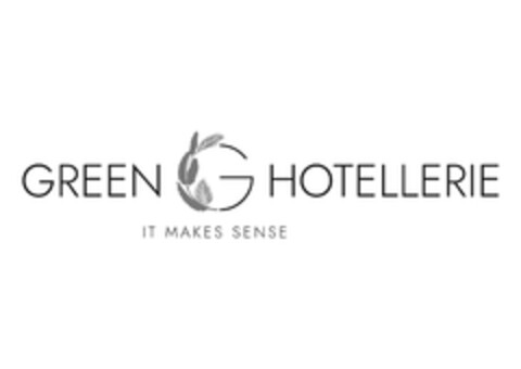 GREEN HOTELLERIE IT MAKES SENSE Logo (EUIPO, 07/04/2023)