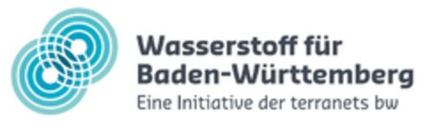 Wasserstoff für Baden - Württemberg Eine Initiative der terranets bw Logo (EUIPO, 12.01.2024)