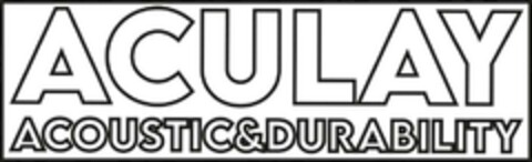 ACULAY ACOUSTIC&DURABILITY Logo (EUIPO, 21.06.2024)