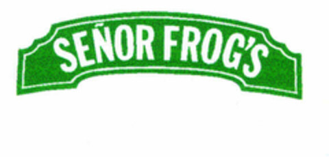 SEÑOR FROG'S Logo (EUIPO, 02.09.1997)