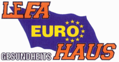 LEFA EURO GESUNDHEITS HAUS Logo (EUIPO, 27.04.2000)