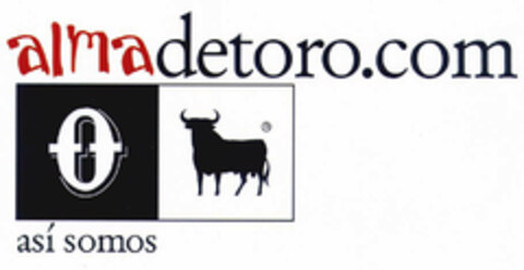 almadetoro. com O así somos Logo (EUIPO, 18.12.2000)