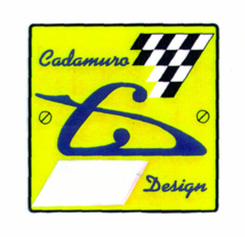 CD Cadamuro Design Logo (EUIPO, 03/13/2001)