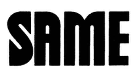 SAME Logo (EUIPO, 14.06.2004)