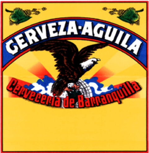 CERVEZA-AGUILA Cerveceria de Barranquilla Logo (EUIPO, 11/24/2004)