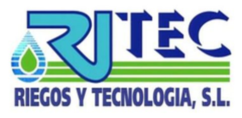 RITEC RIEGOS Y TECNOLOGIA, S.L. Logo (EUIPO, 10/24/2006)