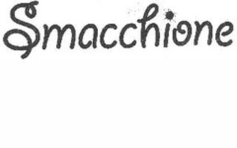 Smacchione Logo (EUIPO, 06.12.2006)