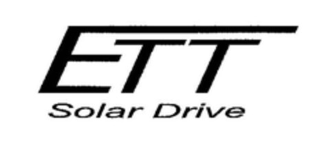 ETT Solar Drive Logo (EUIPO, 02/23/2010)