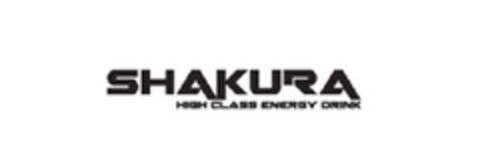 SHAKURA HIGH CLASS ENERGY DRINK Logo (EUIPO, 04.12.2012)