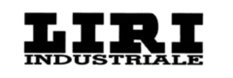 LIRI INDUSTRIALE Logo (EUIPO, 13.04.2016)