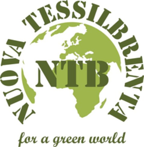 NUOVA TESSILBRENTA NTB FOR A GREEN WORLD Logo (EUIPO, 04.12.2017)