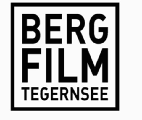 BERGFILM TEGERNSEE Logo (EUIPO, 15.01.2019)