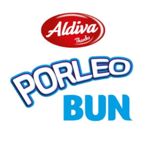 ALDIVA THANKS PORLEO BUN Logo (EUIPO, 03/18/2020)