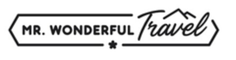 MR. WONDERFUL TRAVEL Logo (EUIPO, 07.05.2020)