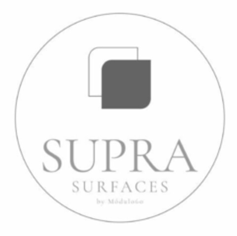 SUPRA SURFACES BY MÓDULO 60 Logo (EUIPO, 26.10.2021)