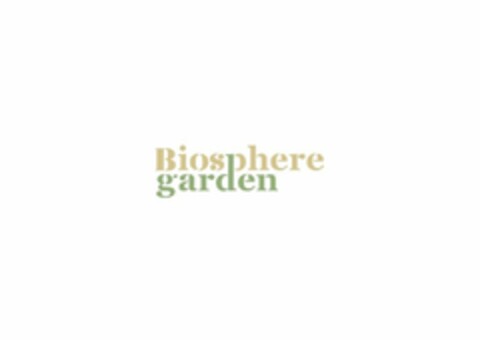 BIOSPHERE GARDEN Logo (EUIPO, 03/23/2022)