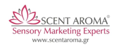 SCENT AROMA Sensory Marketing Experts www.scentaroma.gr Logo (EUIPO, 06.10.2023)