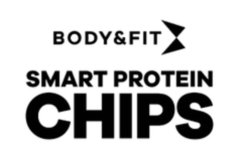 BODY & FIT SMART PROTEIN CHIPS Logo (EUIPO, 19.03.2024)