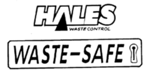 HALES WASTE CONTROL WASTE-SAFE Logo (EUIPO, 01.04.1996)