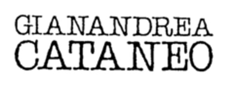 GIANANDREA CATANEO Logo (EUIPO, 04/11/1996)
