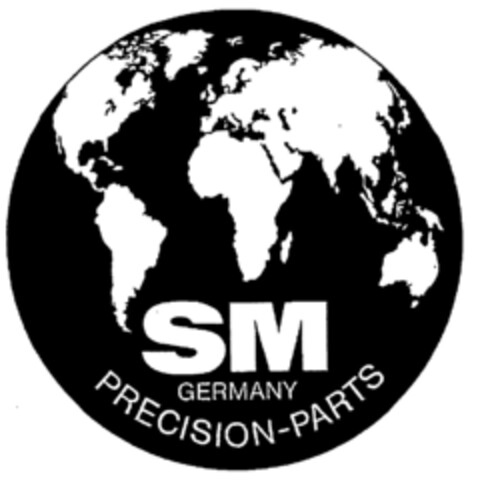 SM GERMANY PRECISION-PARTS Logo (EUIPO, 17.05.1999)