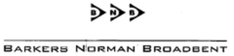 B N B BARKERS NORMAN BROADBENT Logo (EUIPO, 16.07.1999)