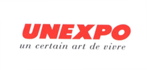 UNEXPO un certain art de vivre Logo (EUIPO, 06/12/2003)