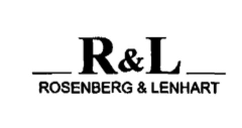 R&L ROSENBERG & LENHART Logo (EUIPO, 16.09.2003)